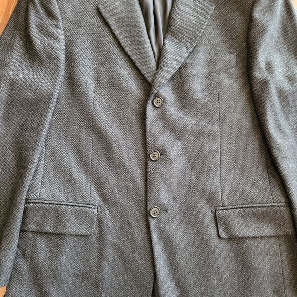 Loro Piana Mario Caldi100% Cashmere Blazer Jacket Made in Italy Size 40 Classic - Picture 10 of 12